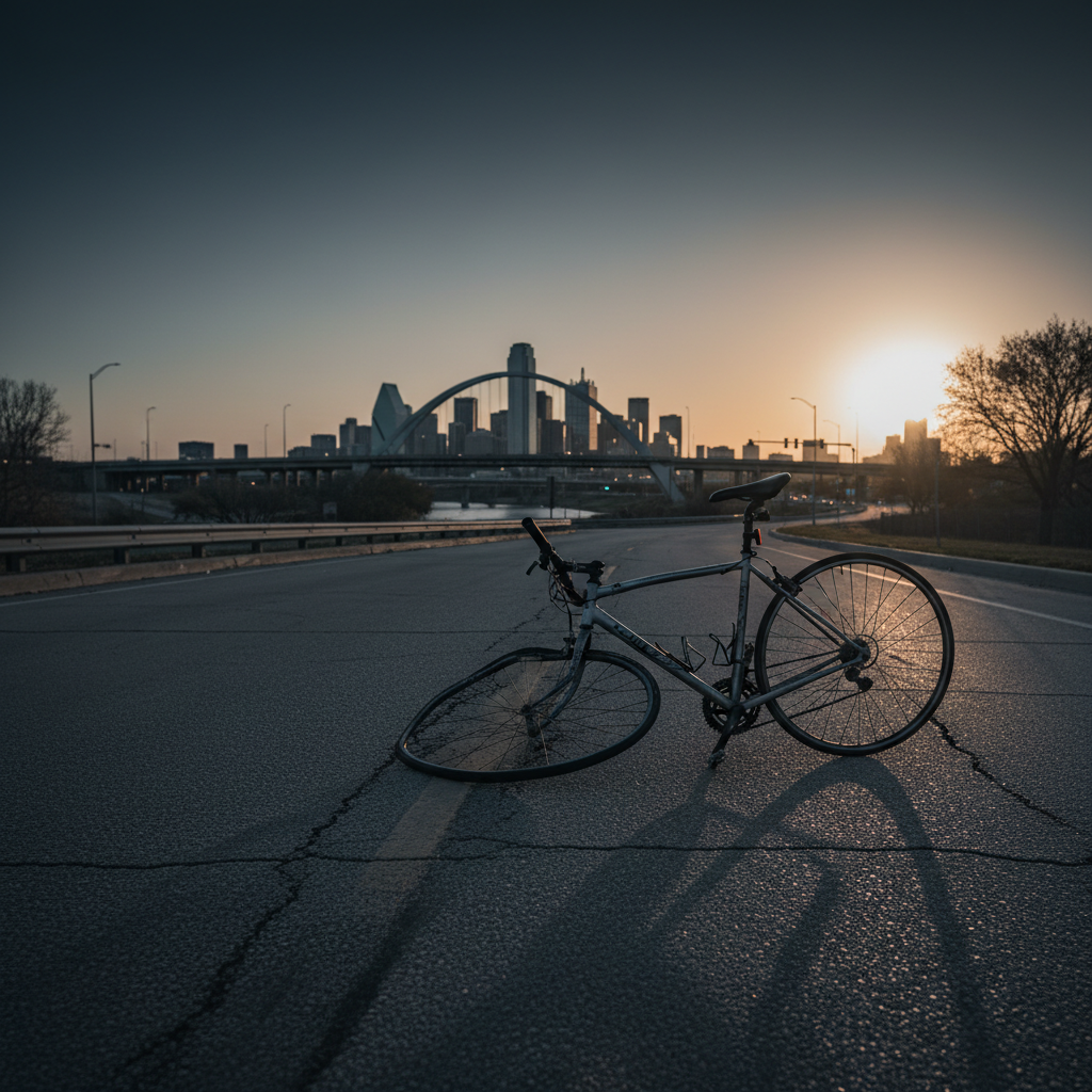 Bicycle Accident Dallas case scene — HurtMatch connects injured Texans to personal injury attorneys