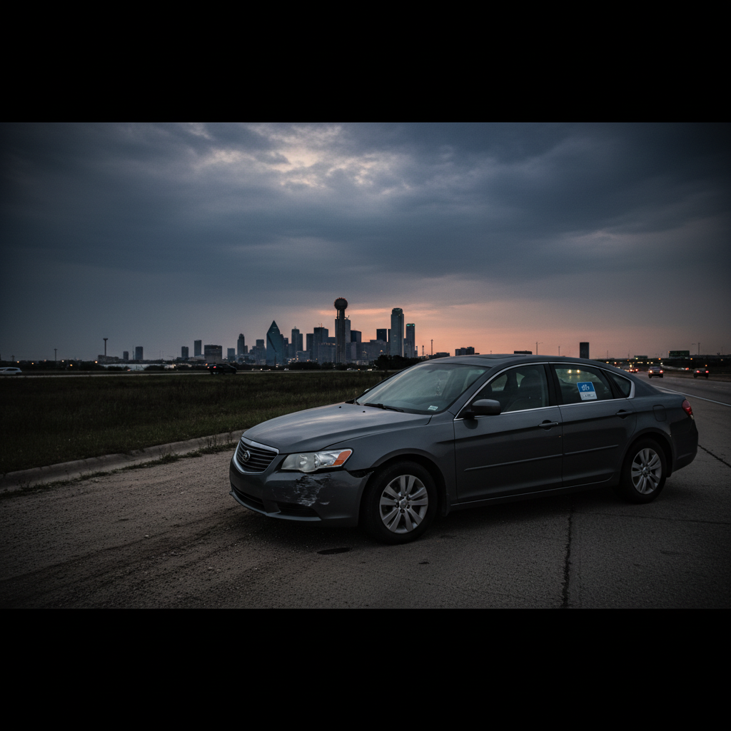Uber Lyft Accident Dallas case scene — HurtMatch connects injured Texans to personal injury attorneys