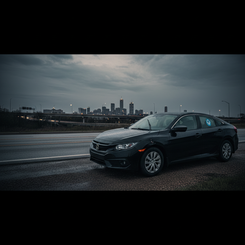 Uber Lyft Accident Fort Worth case scene — HurtMatch connects injured Texans to personal injury attorneys