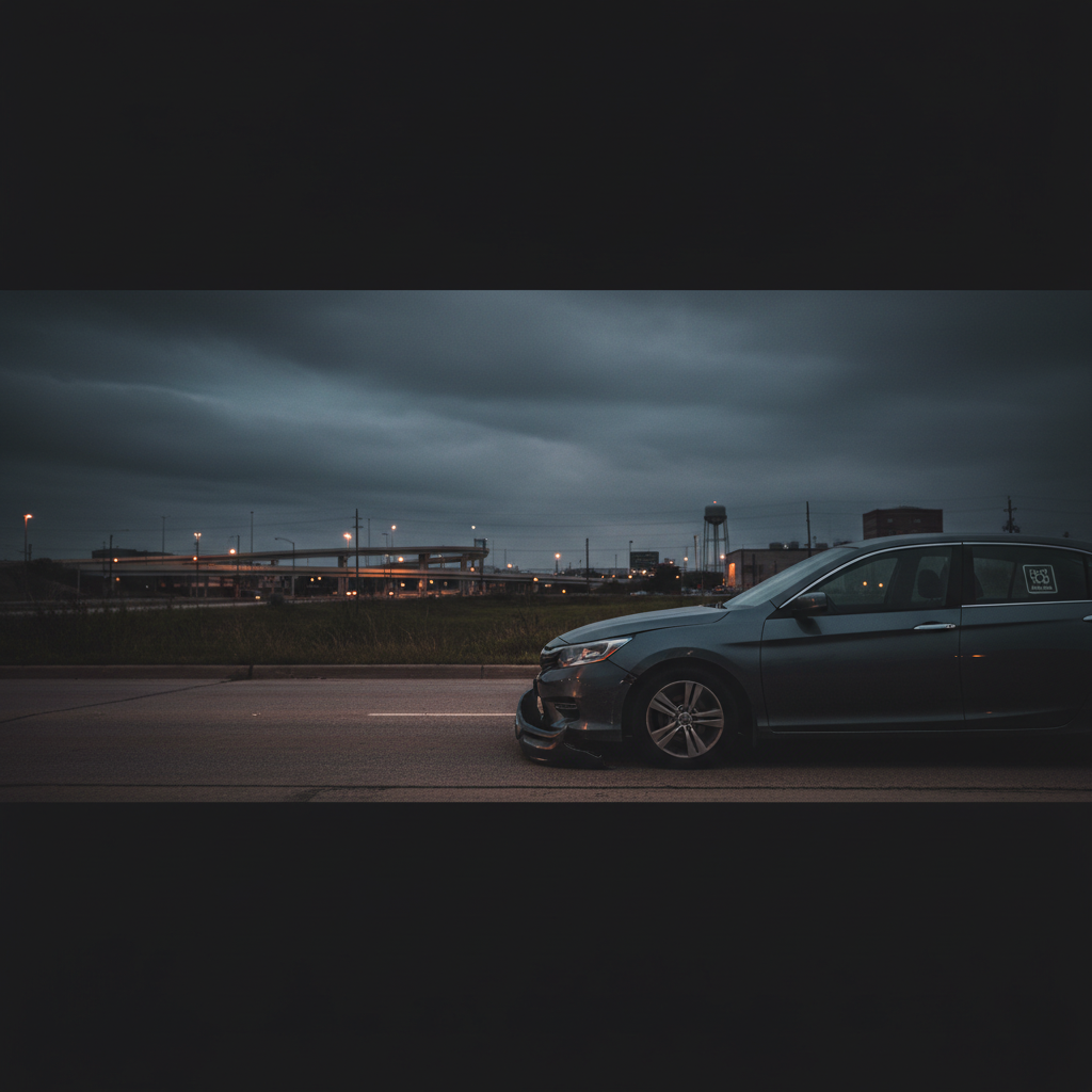 Uber Lyft Accident Houston case scene — HurtMatch connects injured Texans to personal injury attorneys