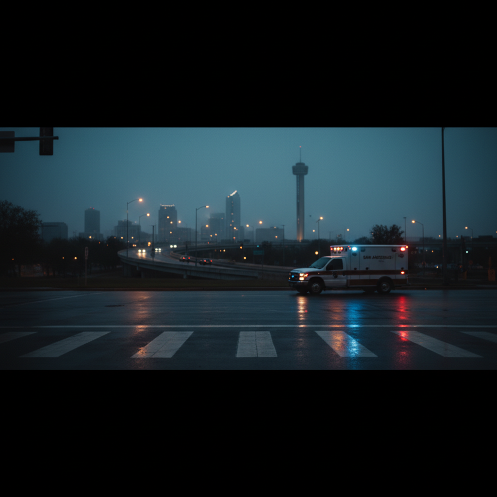 Pedestrian Accident San Antonio case scene — HurtMatch connects injured Texans to personal injury attorneys